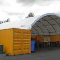 Prístrešok pre kontajnery 10 x 6 x 3,6 m - Image 6