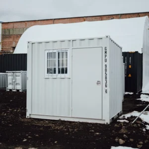 Malý kontajner nový po jednej ceste 9 (ft) stopový s bočnými dverami a oknom