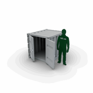 Malý kontajner nový po jednej ceste 5 (ft) stopový